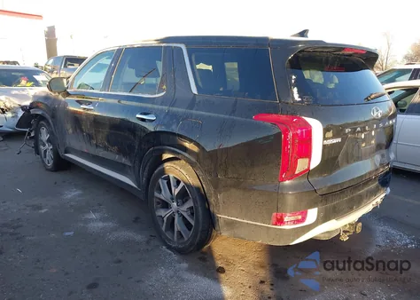 2022 Hyundai Palisade Limited из США, поврежденный, VIN KM8R5DHE0NU336372